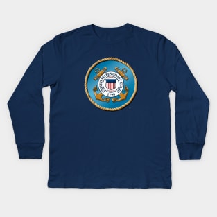 U.S. Coast Guard Kids Long Sleeve T-Shirt